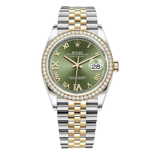 DATEJUST 36mm Oystersteel yellow gold and diamonds m126283rbr