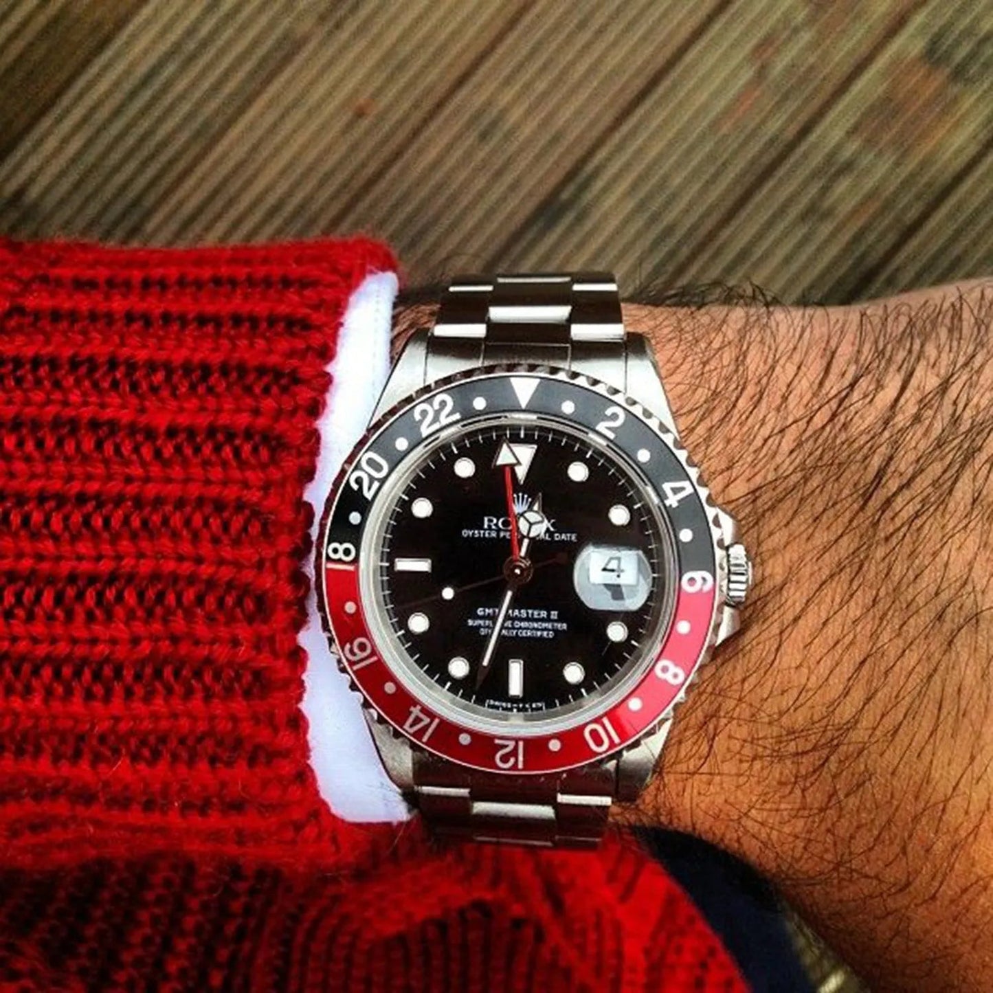 GMT Master II Coke 40mm Stainless Steel 16760