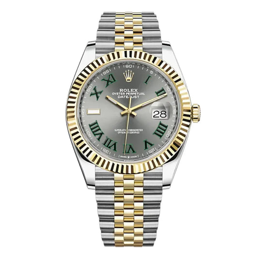 Oyster/Jubilee Perpetual Datejust 41 Two-tone Wimbledon - M126333-0020/126333-0019 Brand Unworn