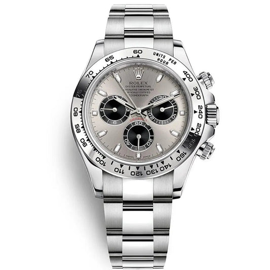 COSMOGRAPH DAYTONA WHITE GOLD GHOST GREY DIAL 116509