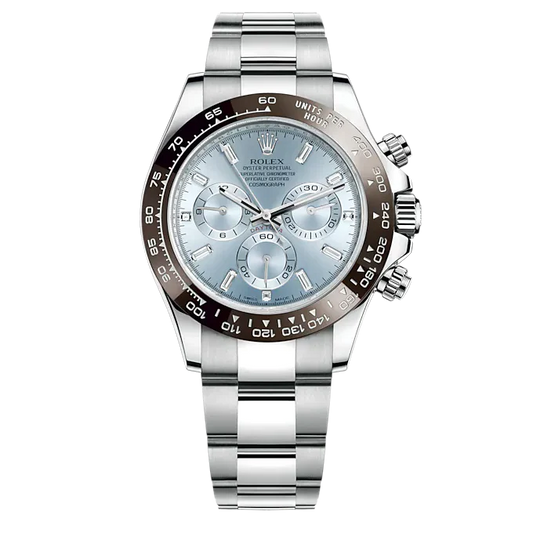 Cosmograph Daytona 40mm Platinum Ice-Blue Dial m116506-0002
