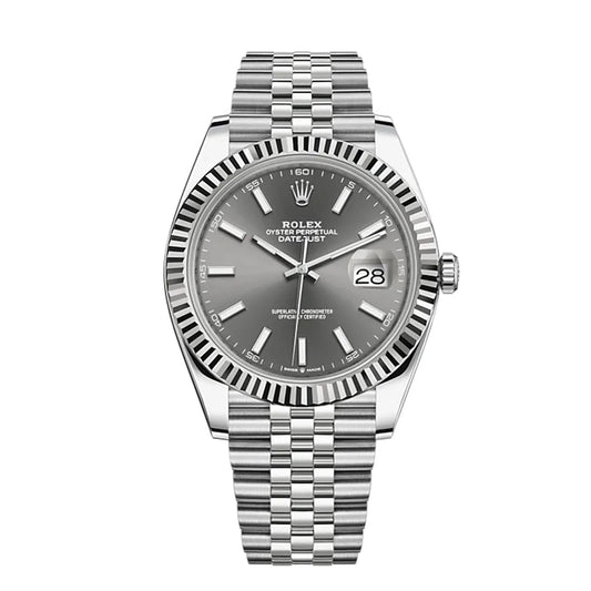 Datejust 41 Oystersteel and white gold M126334-0014